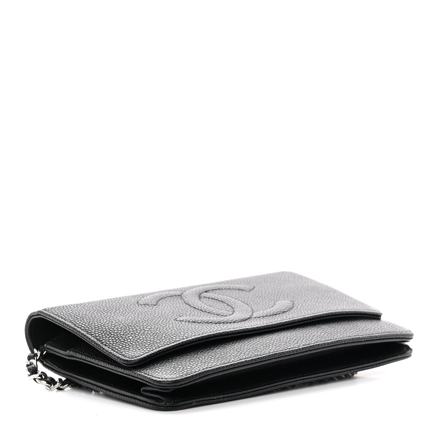 Caviar Timeless CC Wallet on Chain WOC Black