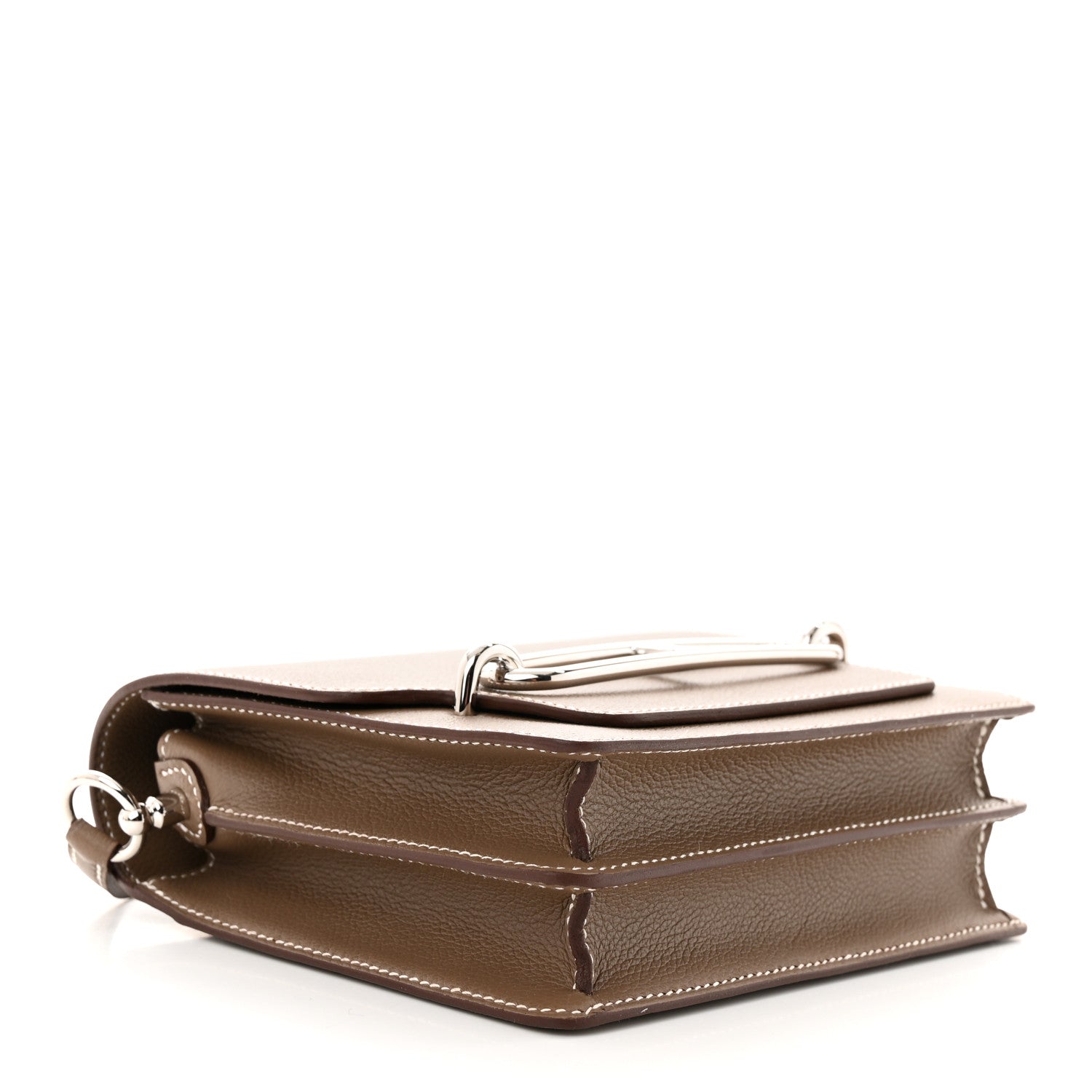 Hermes Evercolor Mini Sac Roulis Etoupe 4 of 13