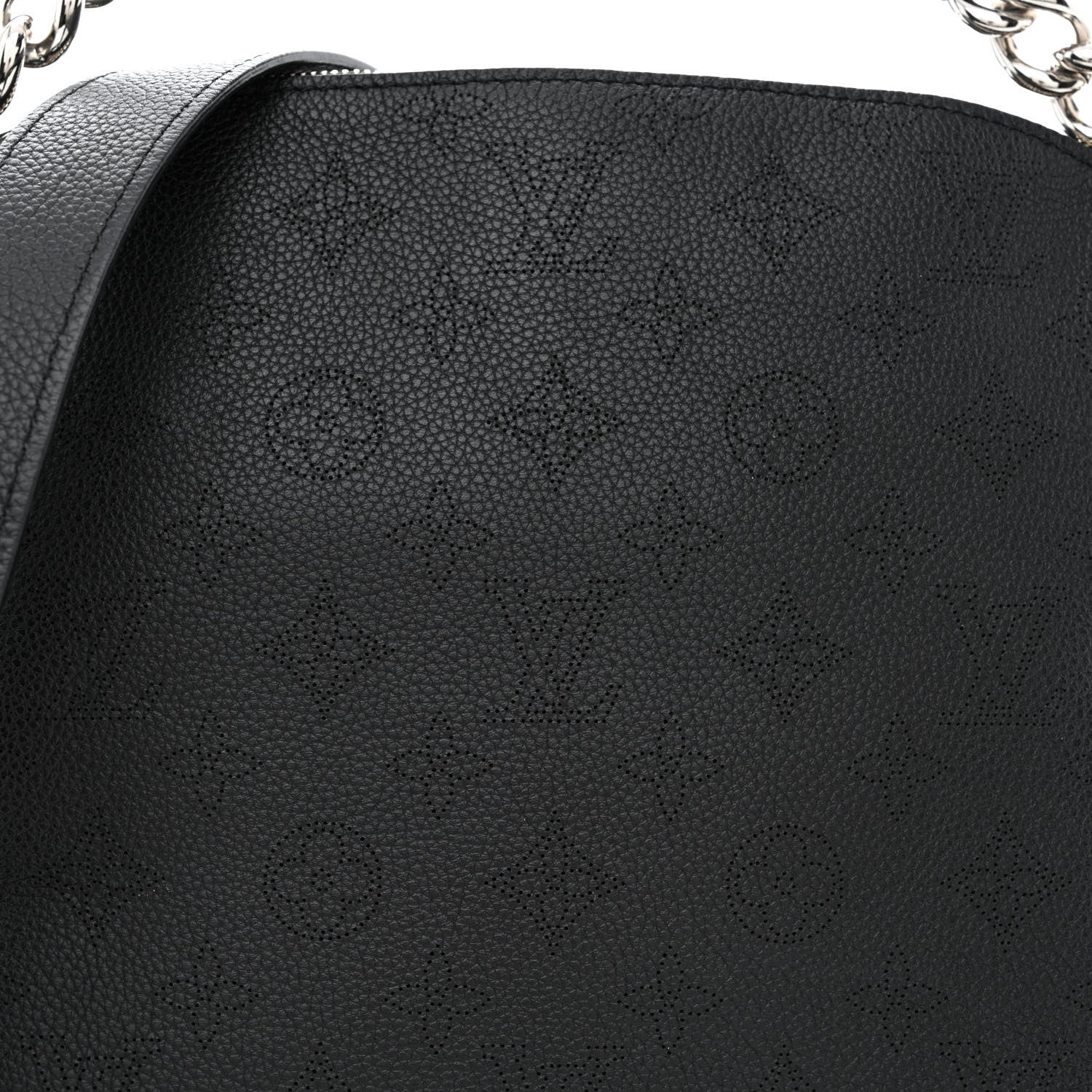 Louis Vuitton Mahina Babylone Chain BB Black 8 of 11