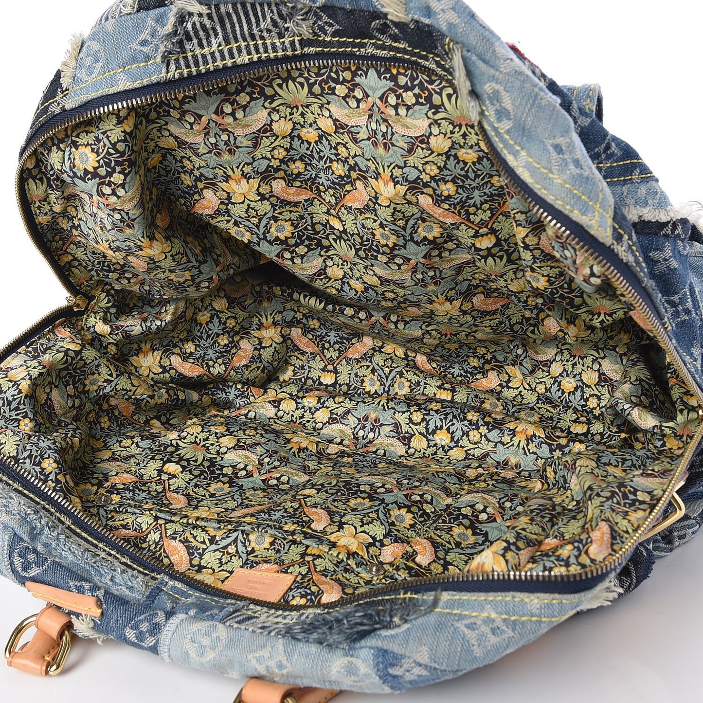 Denim Patchwork Bowly Blue