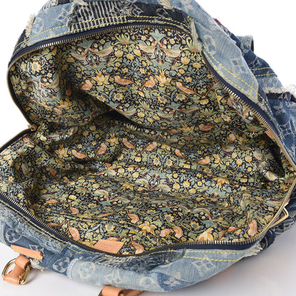 Louis Vuitton Denim Patchwork Bowly Blue 5 of 6