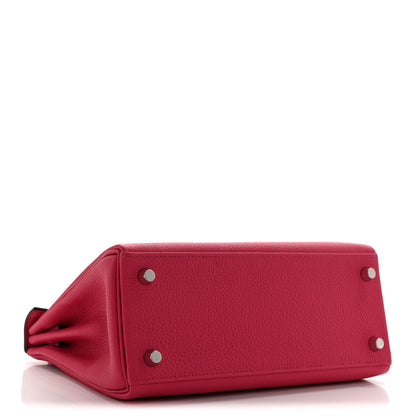 Hermes Togo Kelly Retourne 25 Rose Mexico 3 of 10