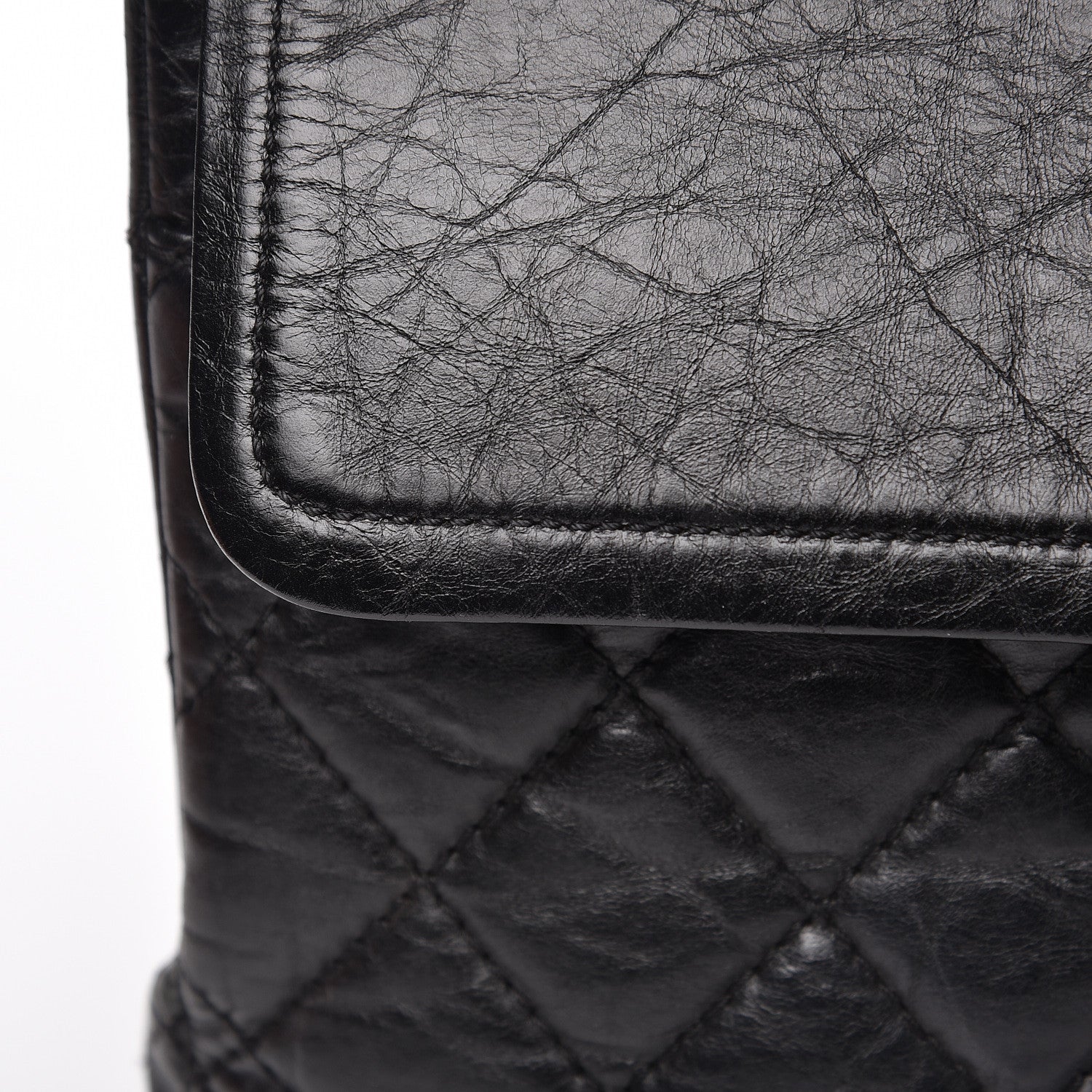 Chanel Aged Calfskin Quilted 2.55 Reissue 227 Flap Black 17 of 19