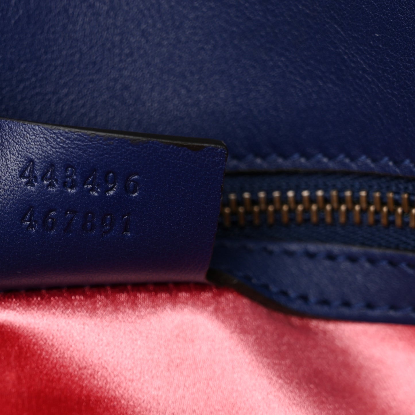 Velvet Matelasse Medium GG Marmont Shoulder Bag Cobalt Blue