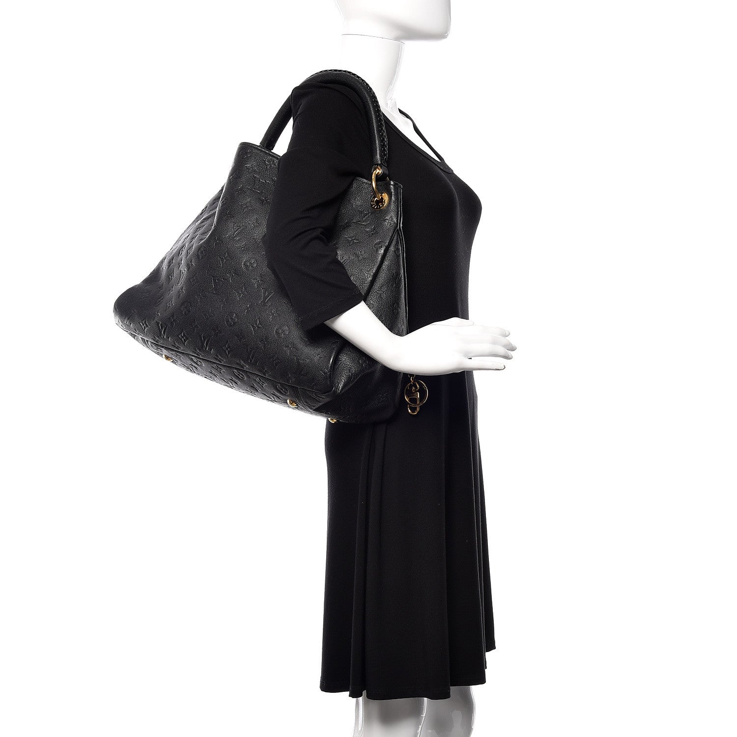 Louis Vuitton Empreinte Artsy MM Black 2 of 9