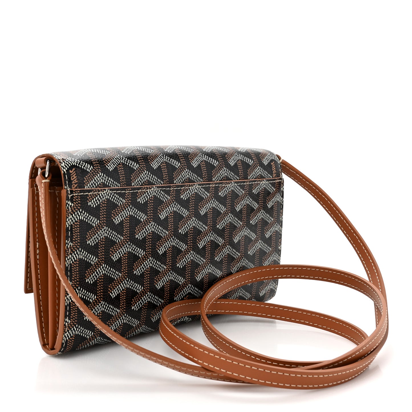 Goyardine Varenne Continental Wallet Black Gold