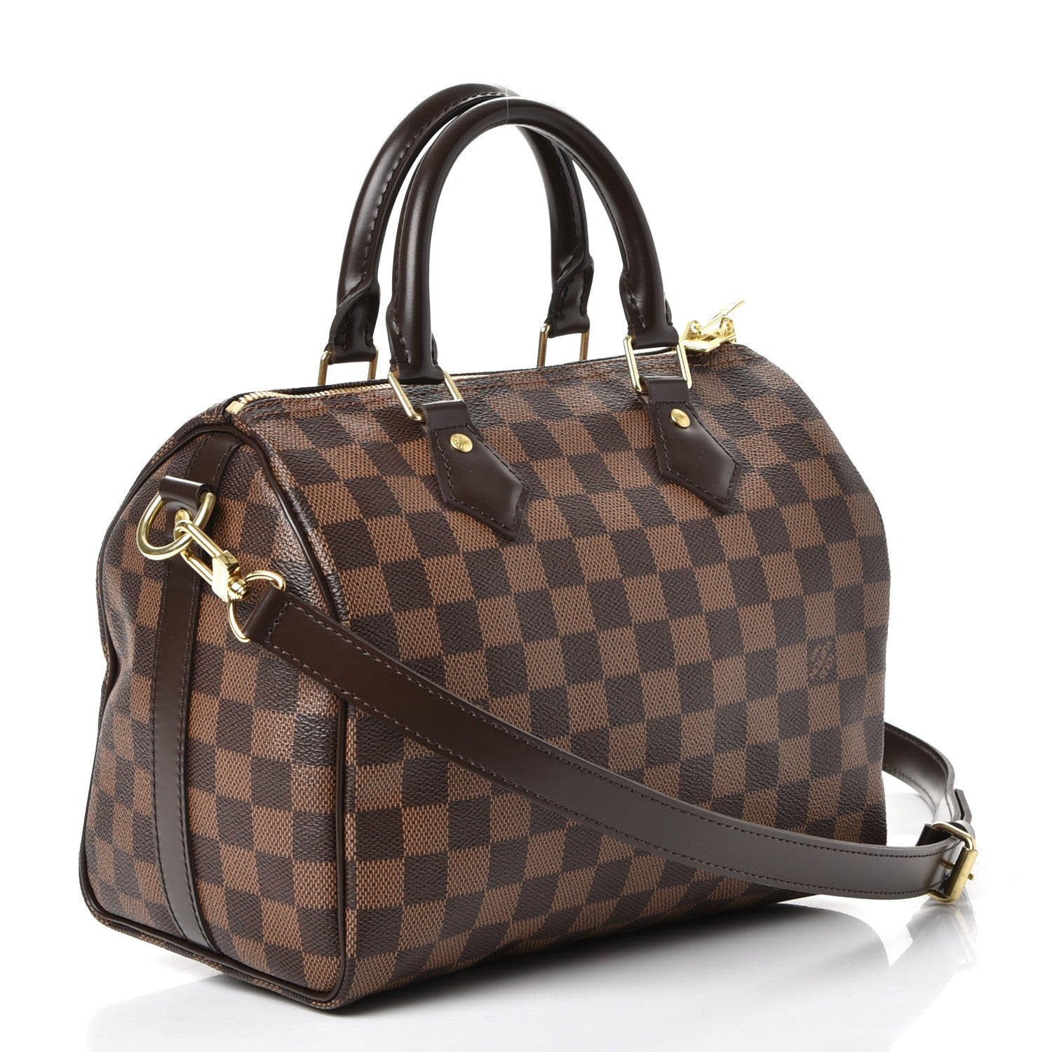 Louis Vuitton Damier Ebene Speedy Bandouliere 25 4 of 10