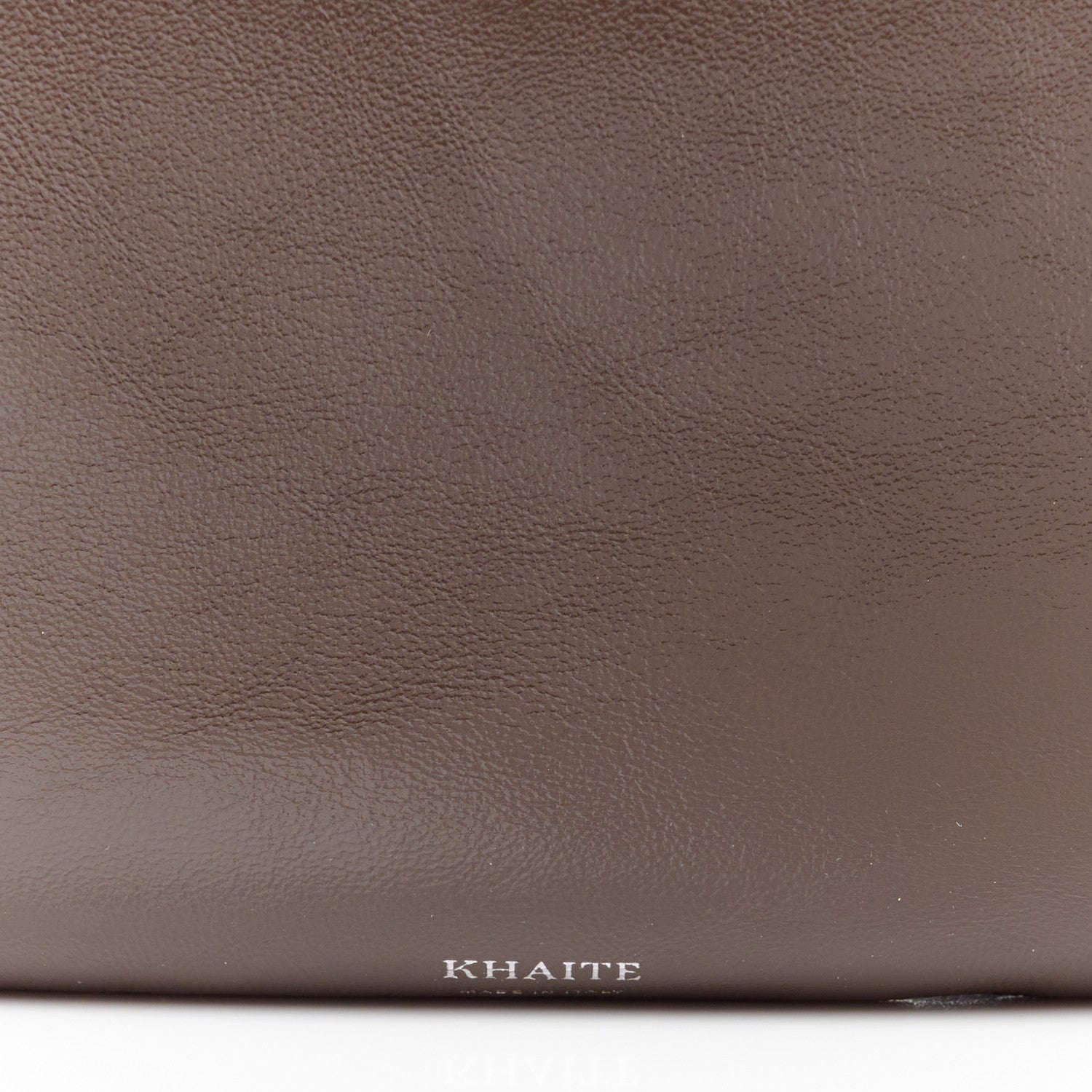 Khaite Crackle Patent Medium Olivia Hobo Chestnut 7 of 10