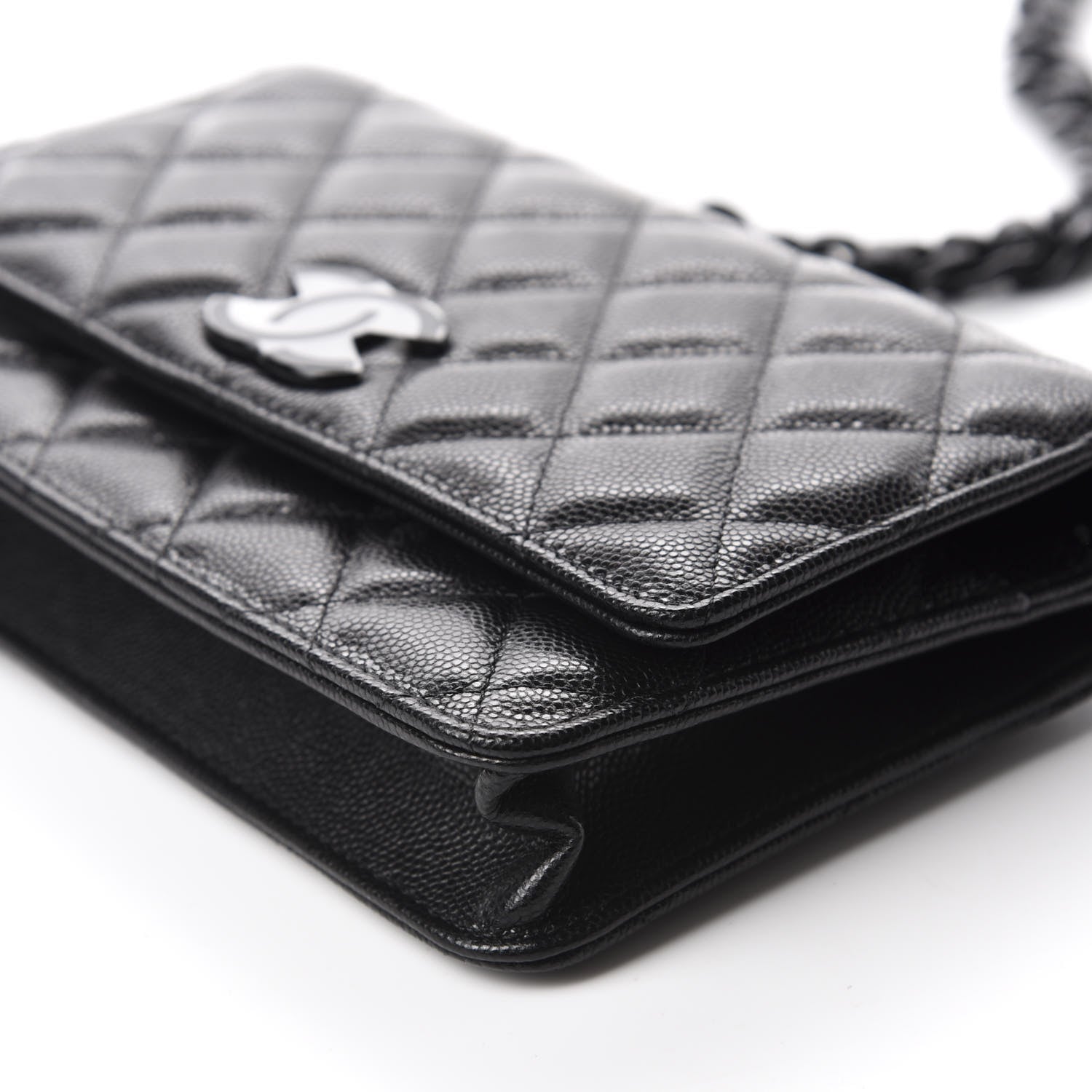 Chanel Caviar Quilted My Everything Wallet On Chain WOC Black 7 of 12