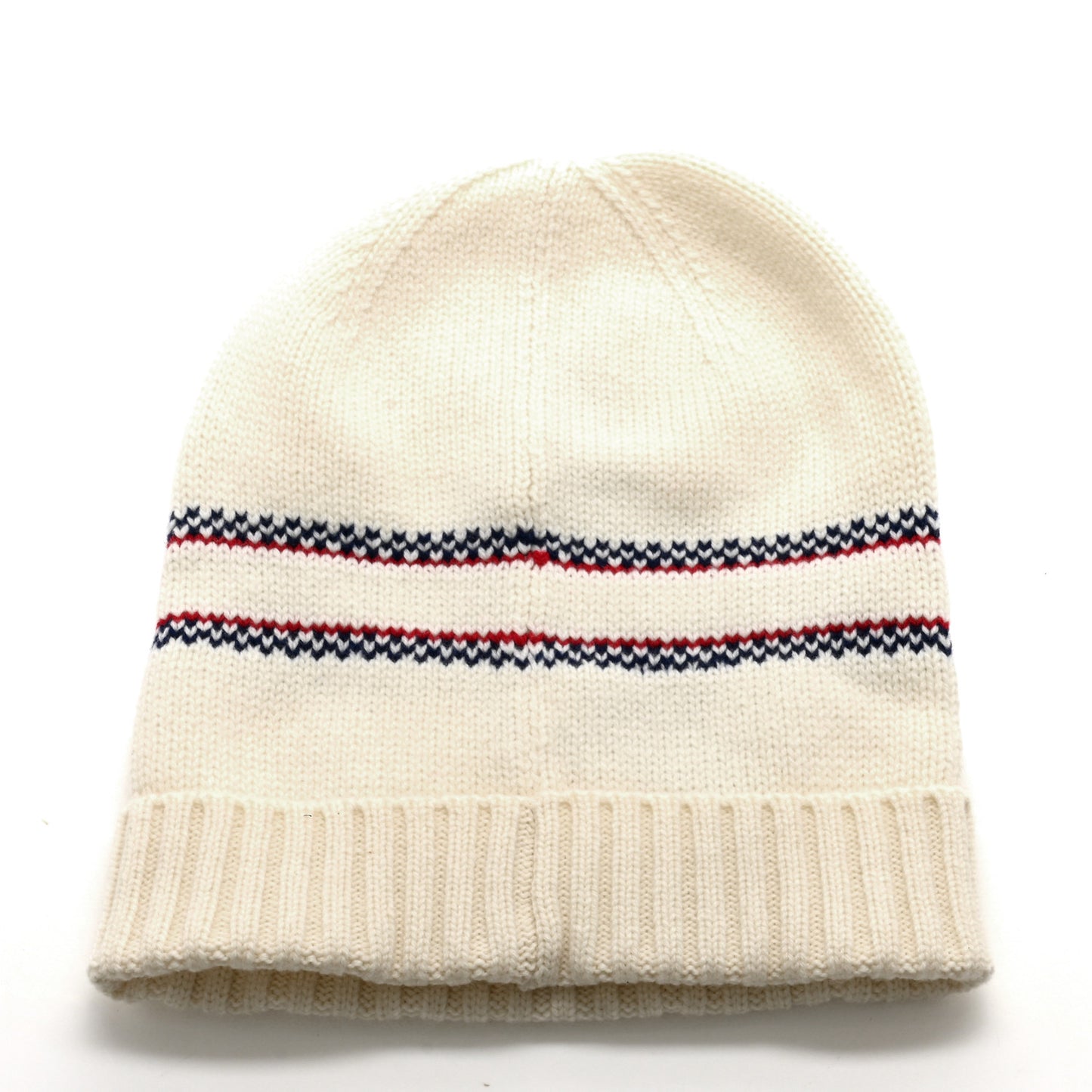 Cashmere Wool D-White Beanie White