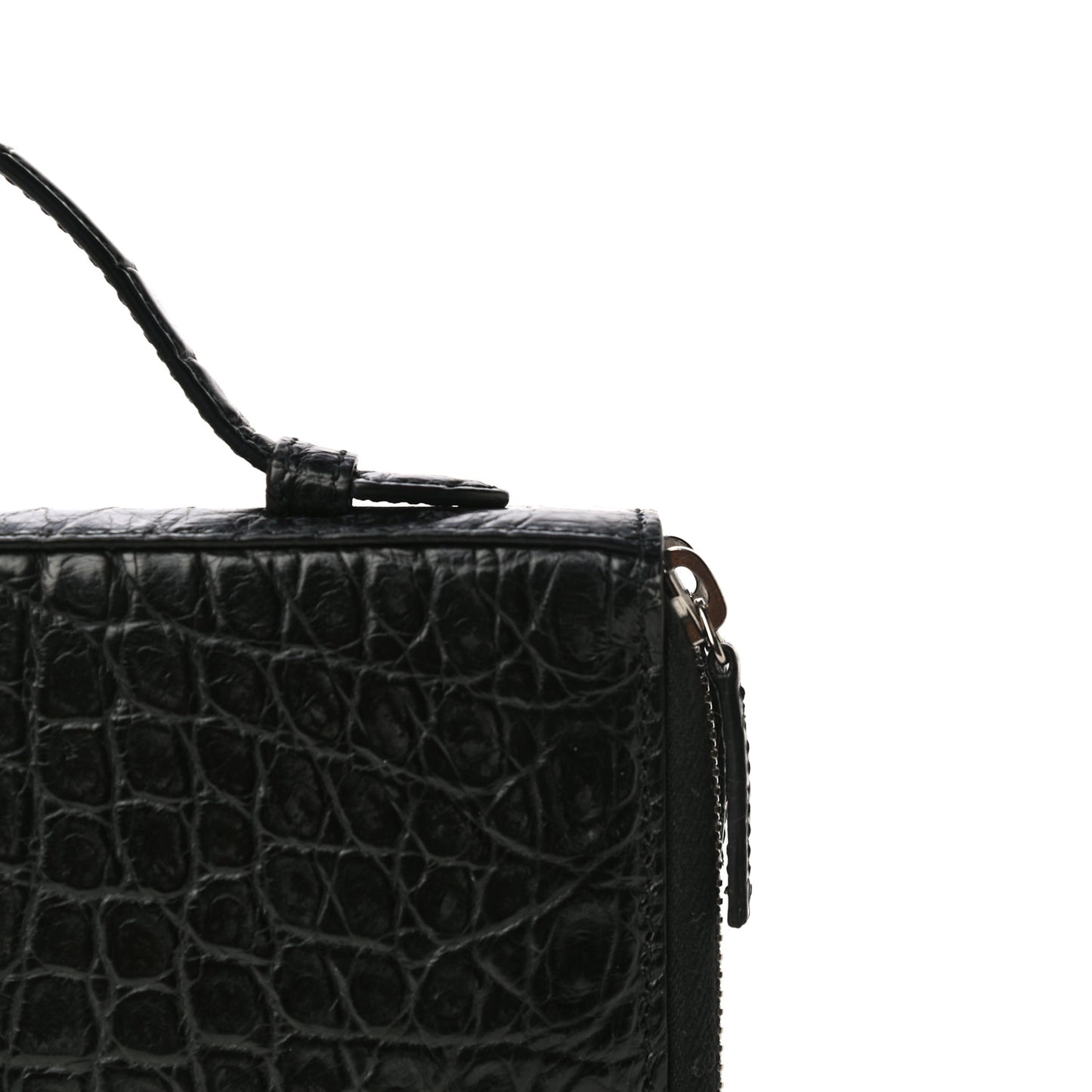 Crocodile Travel Document Case Black