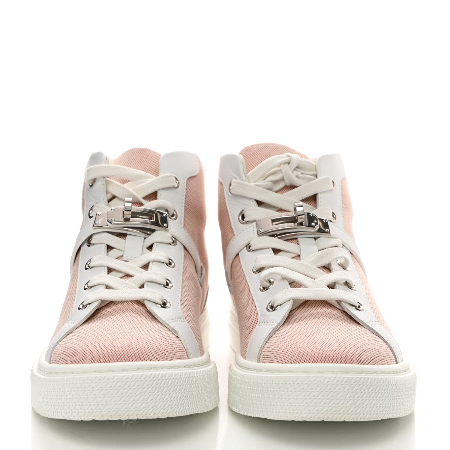 Hermes Canvas Calfskin Daydream Sneakers 38 Framboise White 2 of 7