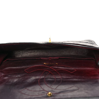 Chanel Lambskin Quilted Medium Double Flap Black 4 of 18