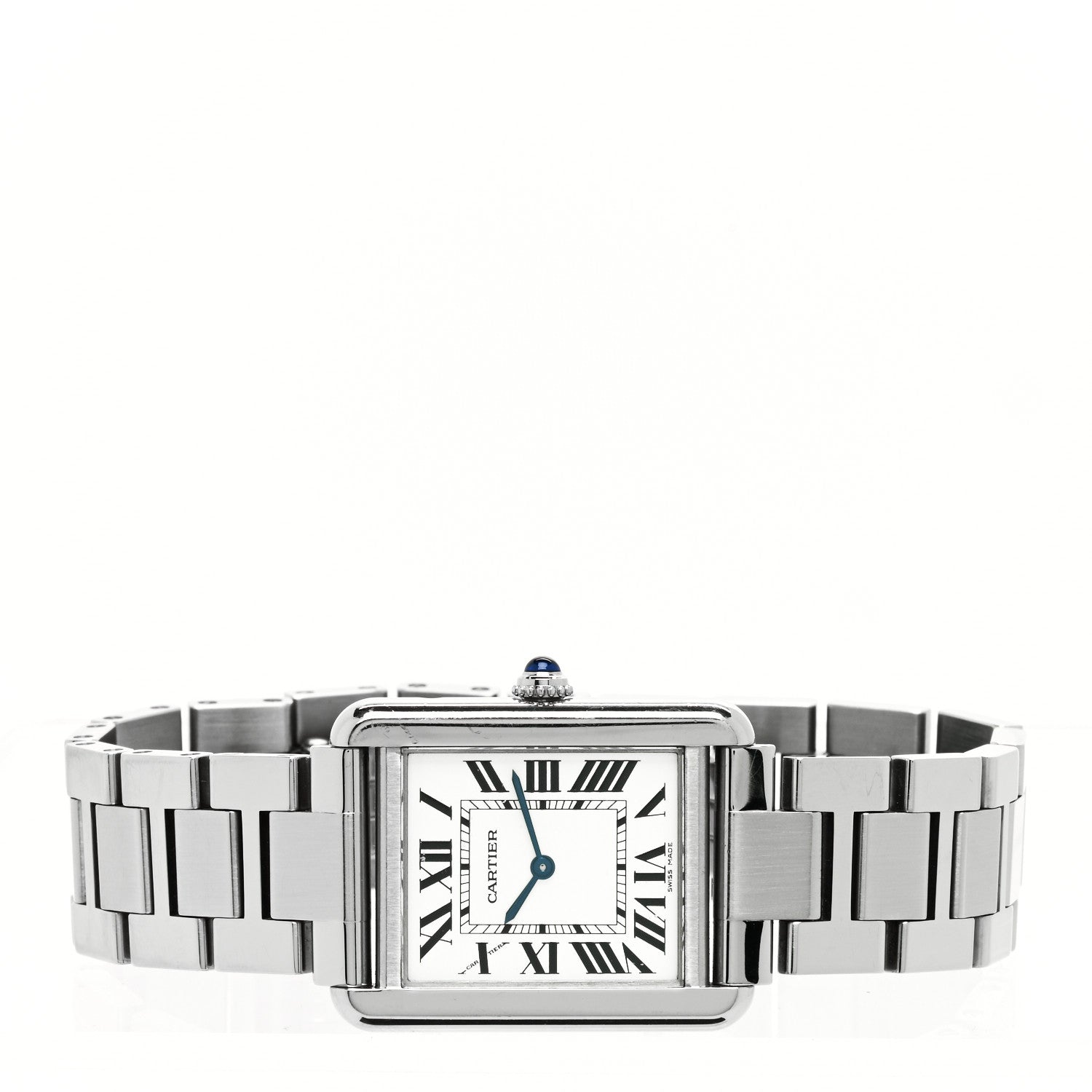 Cartier Stainless Steel 24mm Tank Solo Quartz Watch 2 of 4