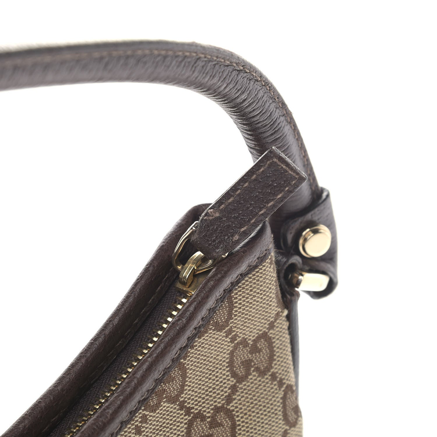 Gucci Monogram Large Abbey D Ring Hobo Dark Brown 6 of 6