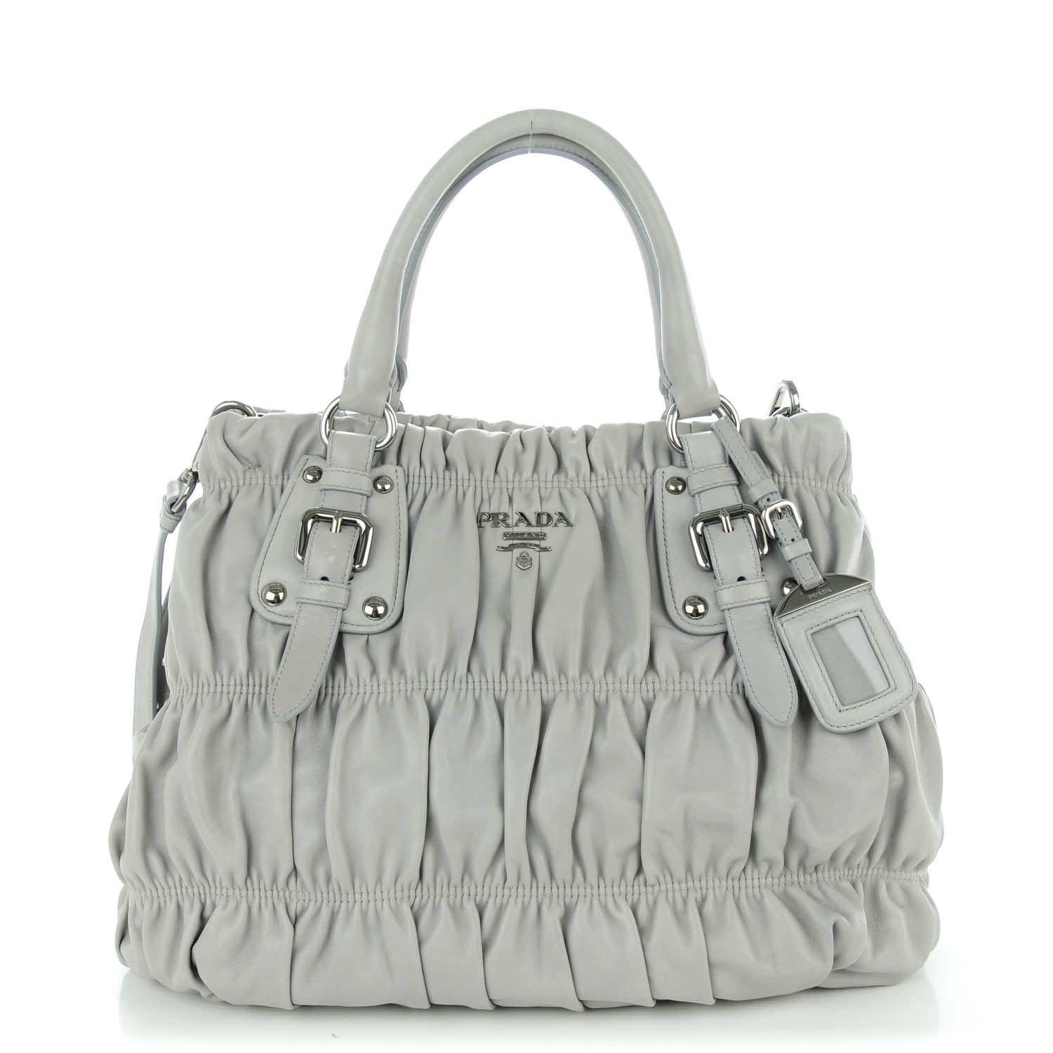 Prada Nappa Gaufre Tote Nube 1 of 8