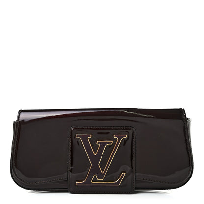 Louis Vuitton Patent Sobe Clutch Amarante 1 of 9