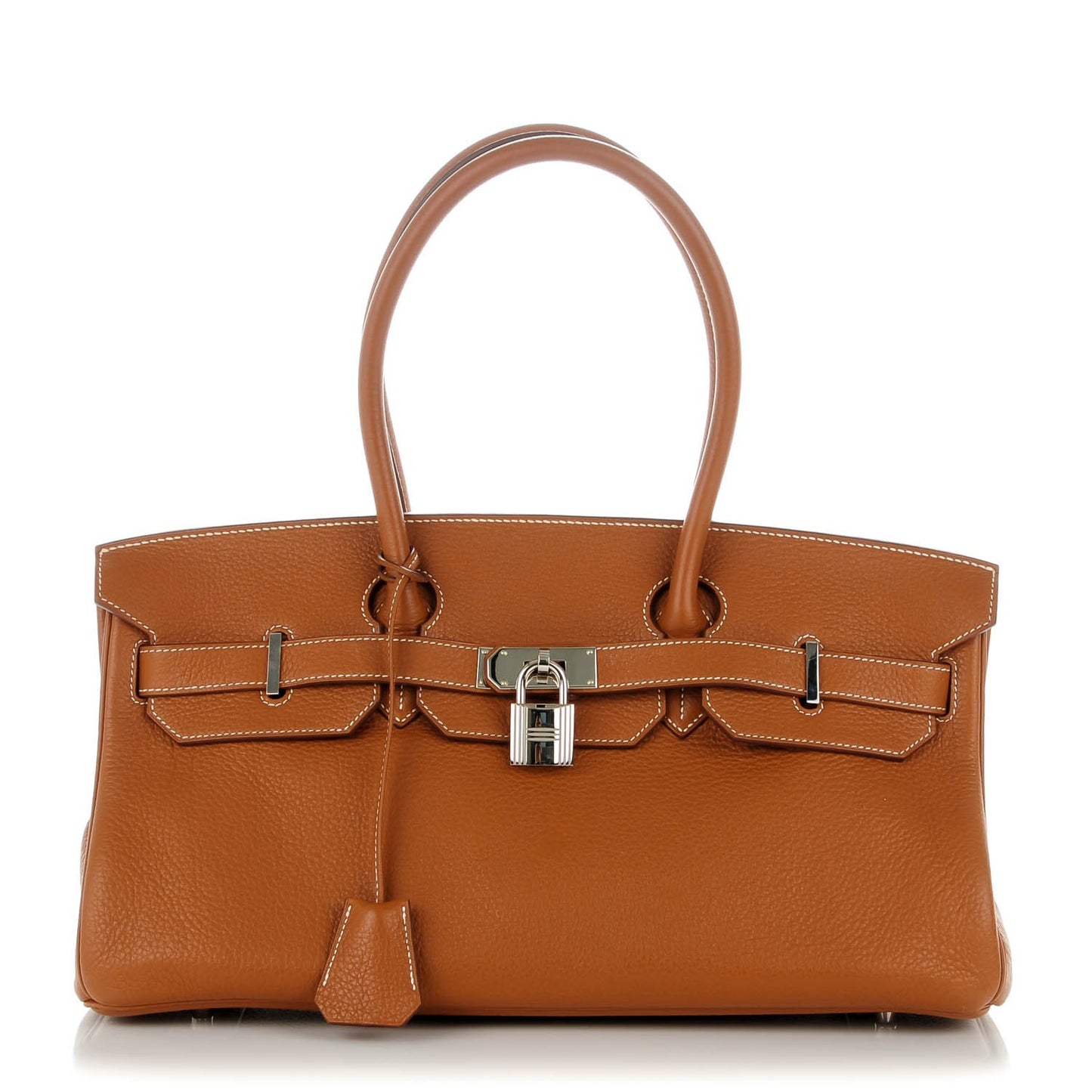 Taurillon Clemence JPG Shoulder Birkin II 42 Gold
