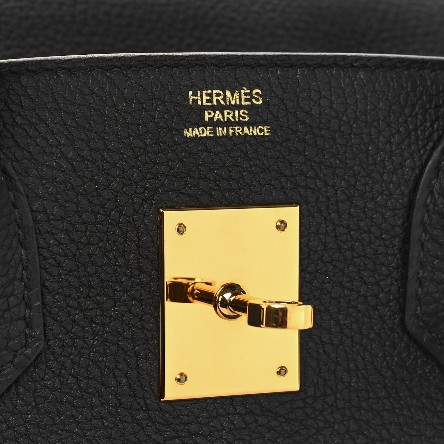 Togo Birkin 30 Black