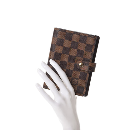 Louis Vuitton Damier Ebene Small Ring Agenda Cover 2 of 7