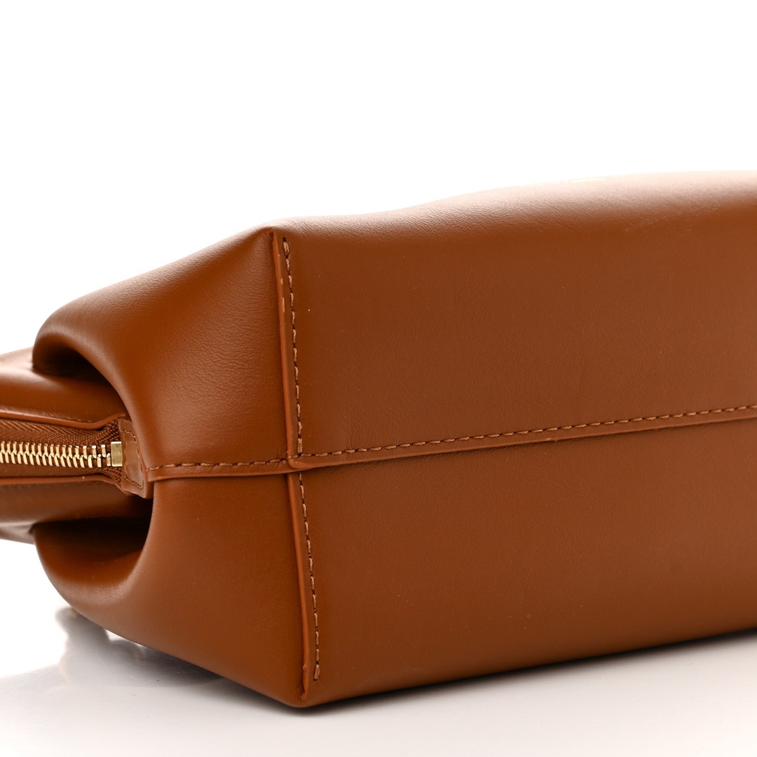 Mansur Gavriel Smooth Calfskin Mini Frame Crossbody Bag Camel 9 of 10