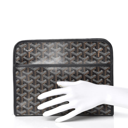 Goyard Goyardine Jouvence MM Toiletry Pouch Black 2 of 11