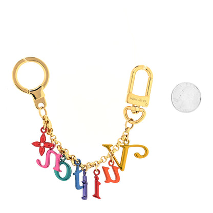 Louis Vuitton New Wave Key Chain Bag Charm Multicolor 2 of 4