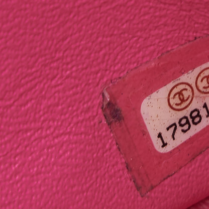 Chanel Iridescent Caviar Quilted Mini Rectangular Flap Pink 8 of 13