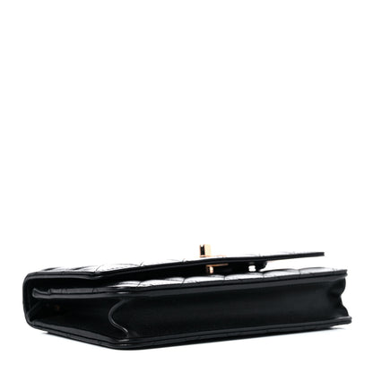 Chanel Lambskin Quilted Trendy CC Wallet On Chain WOC Black 3 of 12