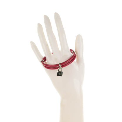 Louis Vuitton Epi Keep It Twice Bracelet 19 Fuchsia 2 of 5