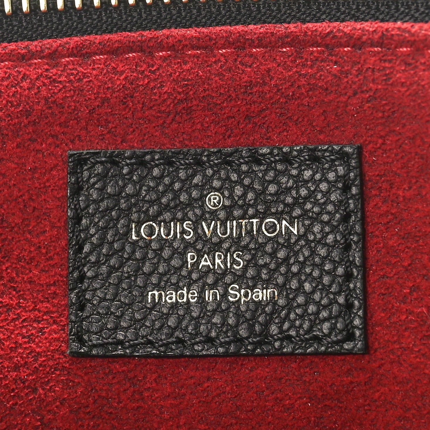 Louis Vuitton Empreinte Monogram Giant Petit Palais Black 6 of 9