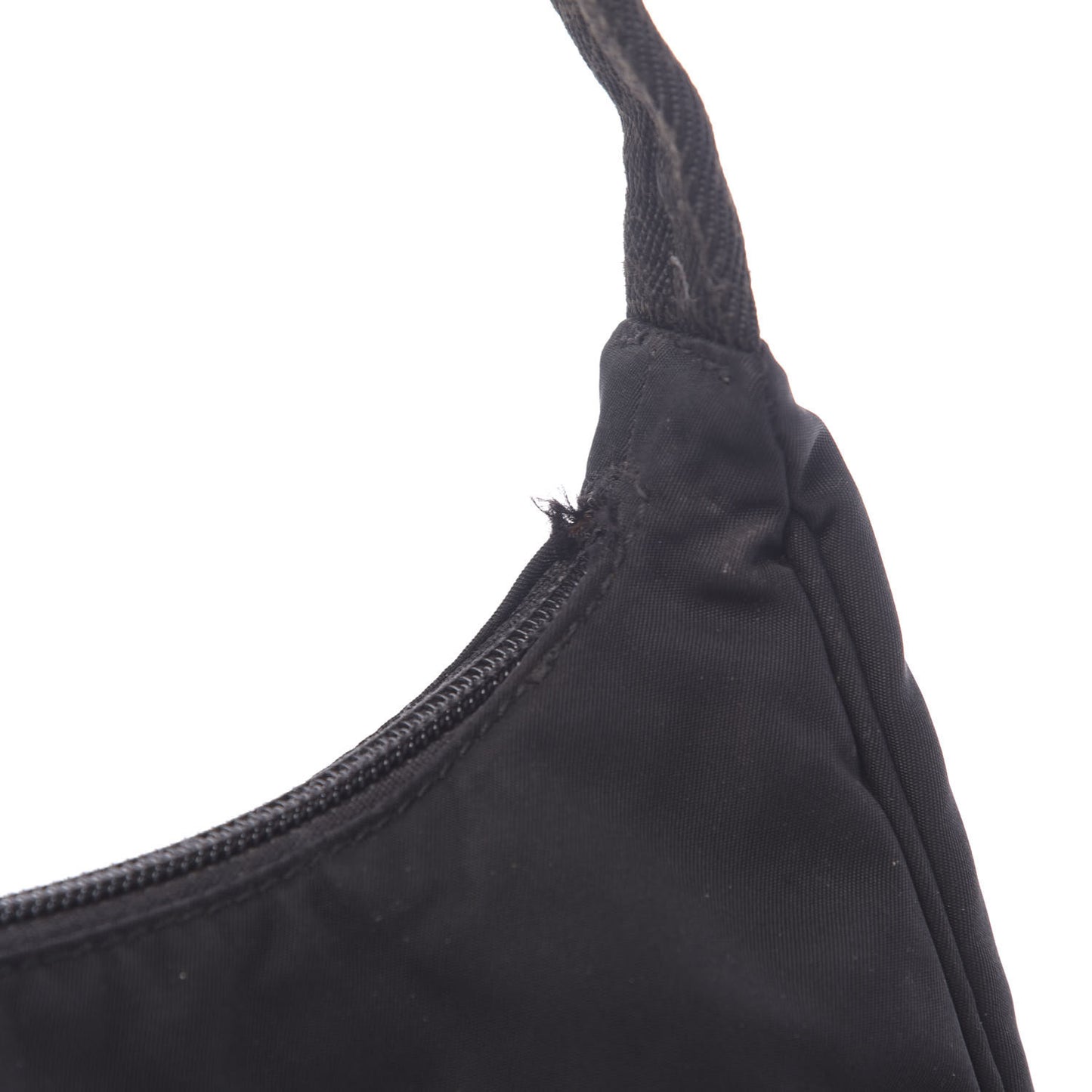 Tessuto Nylon Sport Shoulder Bag Black