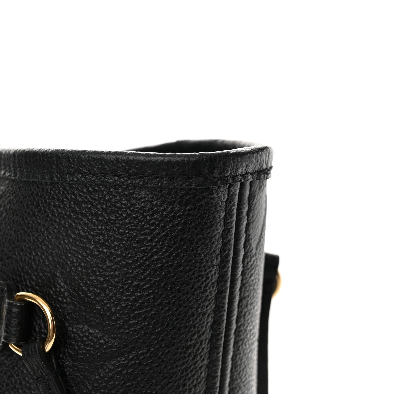 Louis Vuitton Empreinte Monogram Giant Neverfull MM Black 11 of 12