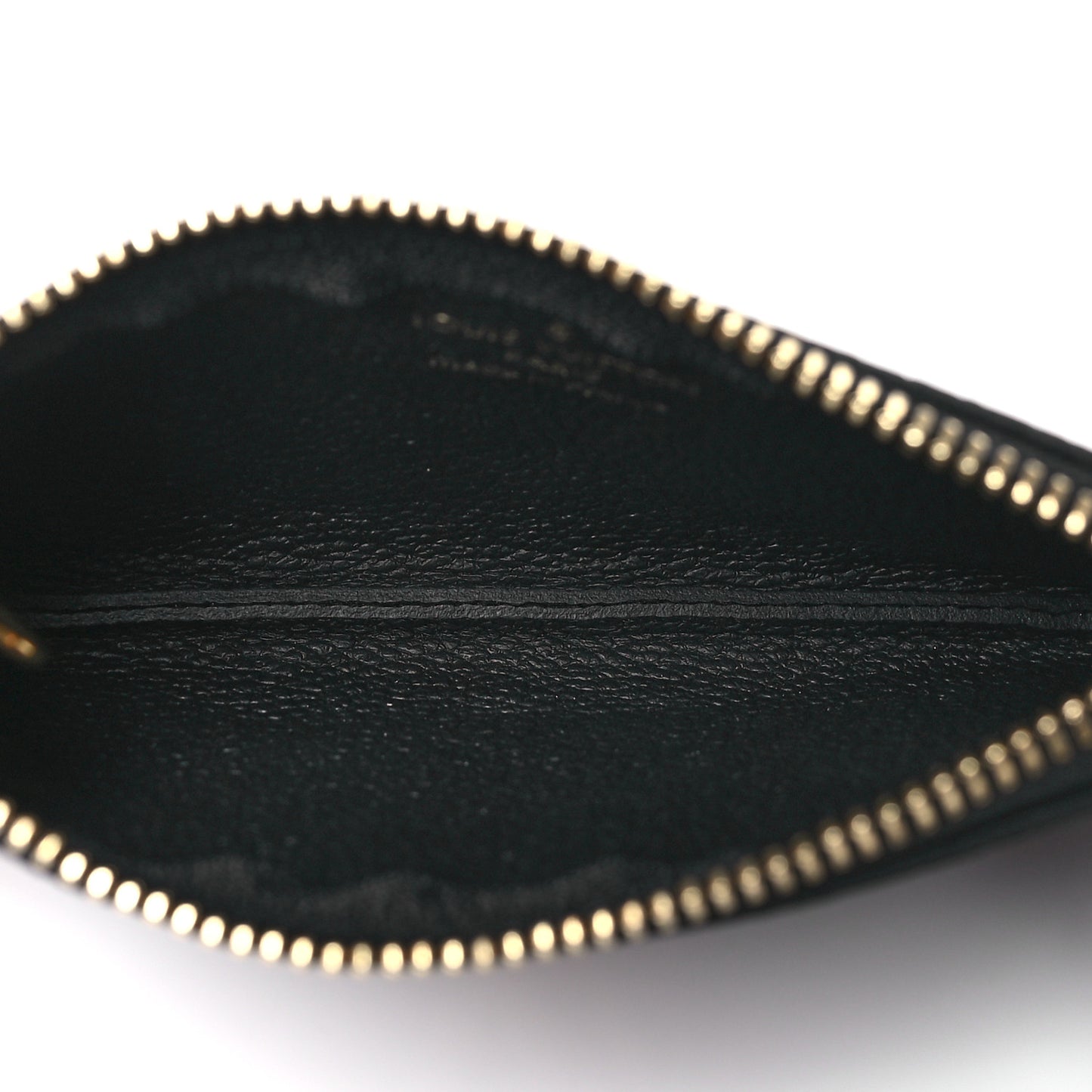 Empreinte Monogram Giant Key Pouch Black Beige