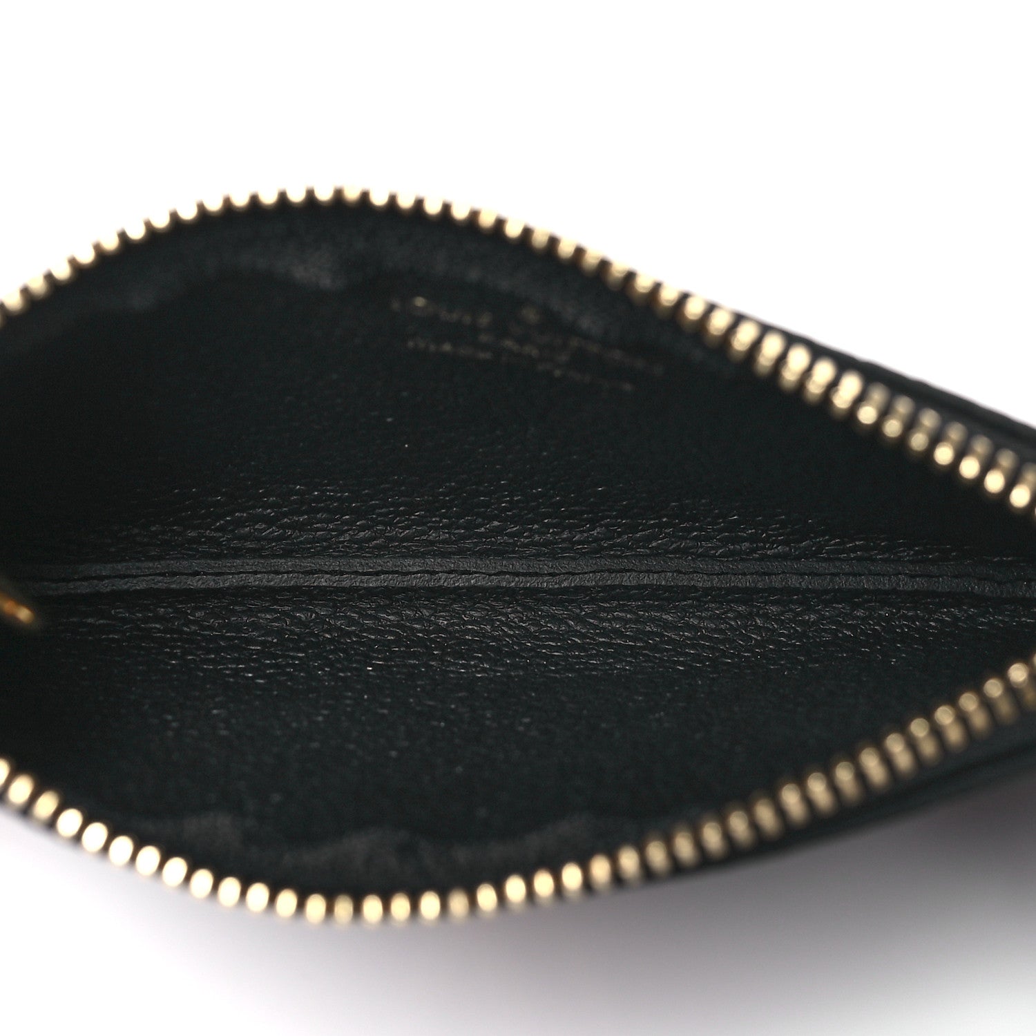 Louis Vuitton Empreinte Monogram Giant Key Pouch Black Beige 5 of 7