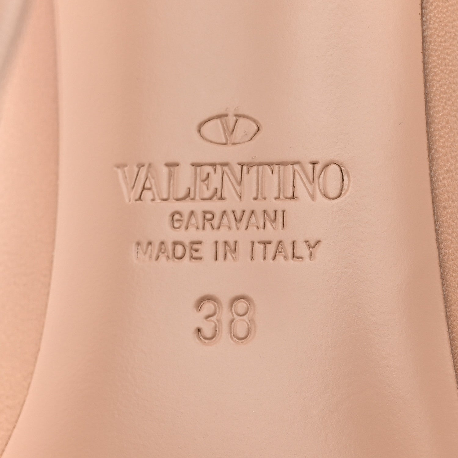 Valentino Garavani Kidskin Patent Rockstud Alcove 110mm Pumps 38 Rose Canelle Black 6 of 15