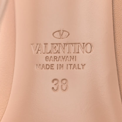 Valentino Garavani Kidskin Patent Rockstud Alcove 110mm Pumps 38 Rose Canelle Black 6 of 15