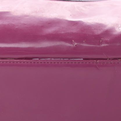 Chanel Vinyl Lipstick Tote Purple 15 of 20