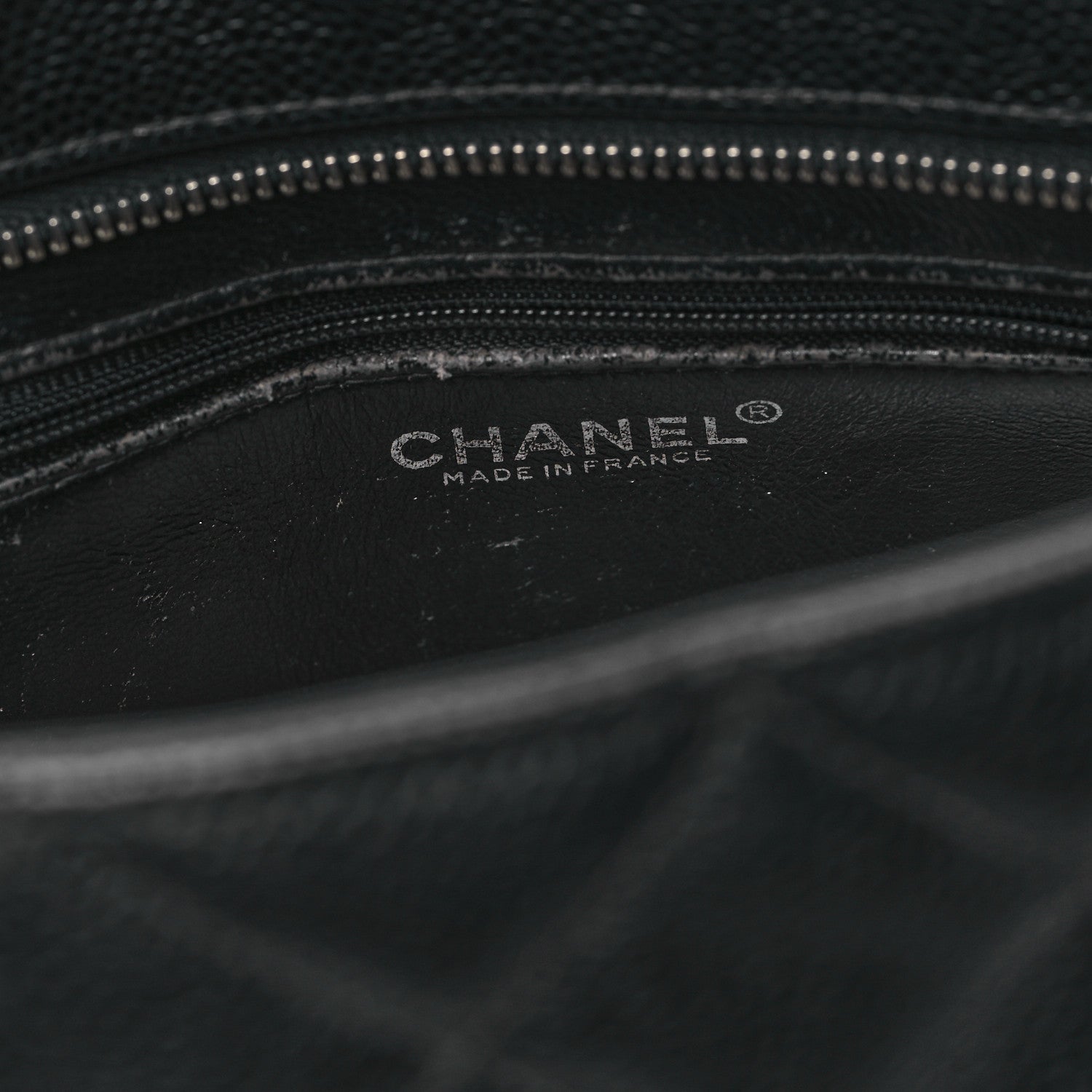 Chanel Caviar Quilted Medallion Tote Black 6 of 12