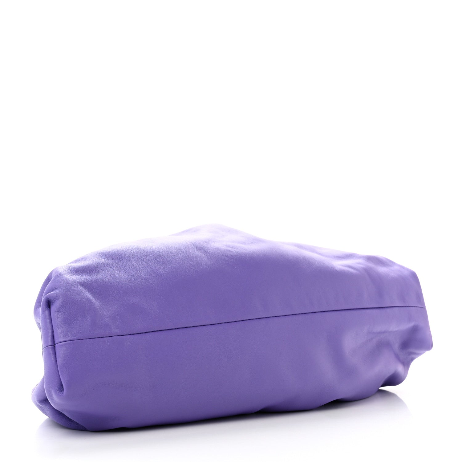 Bottega Veneta Smooth Butter Calf The Pouch Oversized Clutch Purple 4 of 6