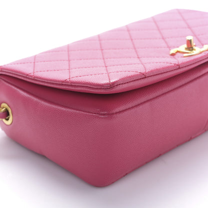 Chanel Caviar Quilted Medium Fashion Therapy Flap Bag Pink 8 of 9