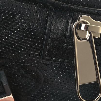 Gucci Calfskin GG Tennis Embossed Belt Bag Black 11 of 14