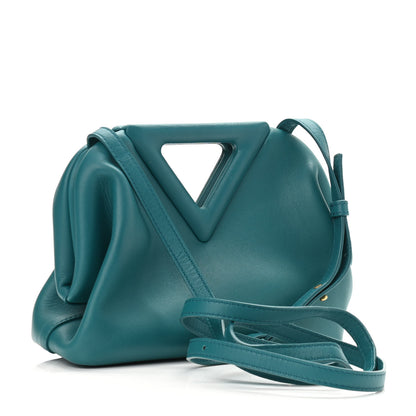 Bottega Veneta Calfskin Small The Point Triangle Bag Mallard 2 of 9