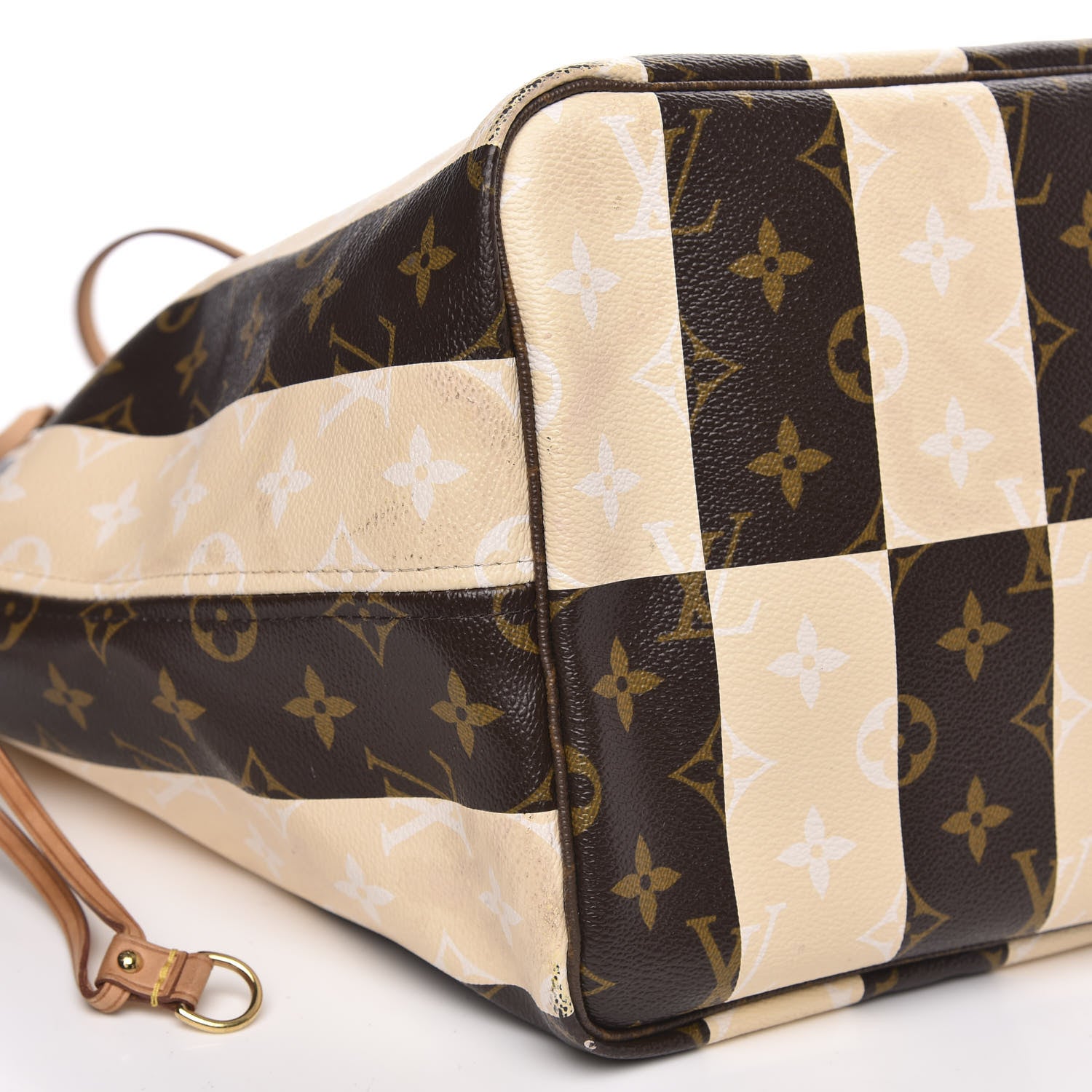 Louis Vuitton Monogram Rayures Neverfull GM 8 of 21
