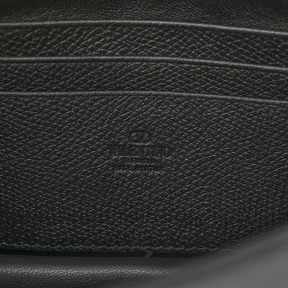 Valentino Garavani Grainy Calfskin Mini Vlogo Shoulder Bag Black 6 of 10