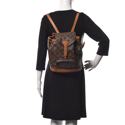 Louis Vuitton Monogram Montsouris MM Backpack 2 of 19