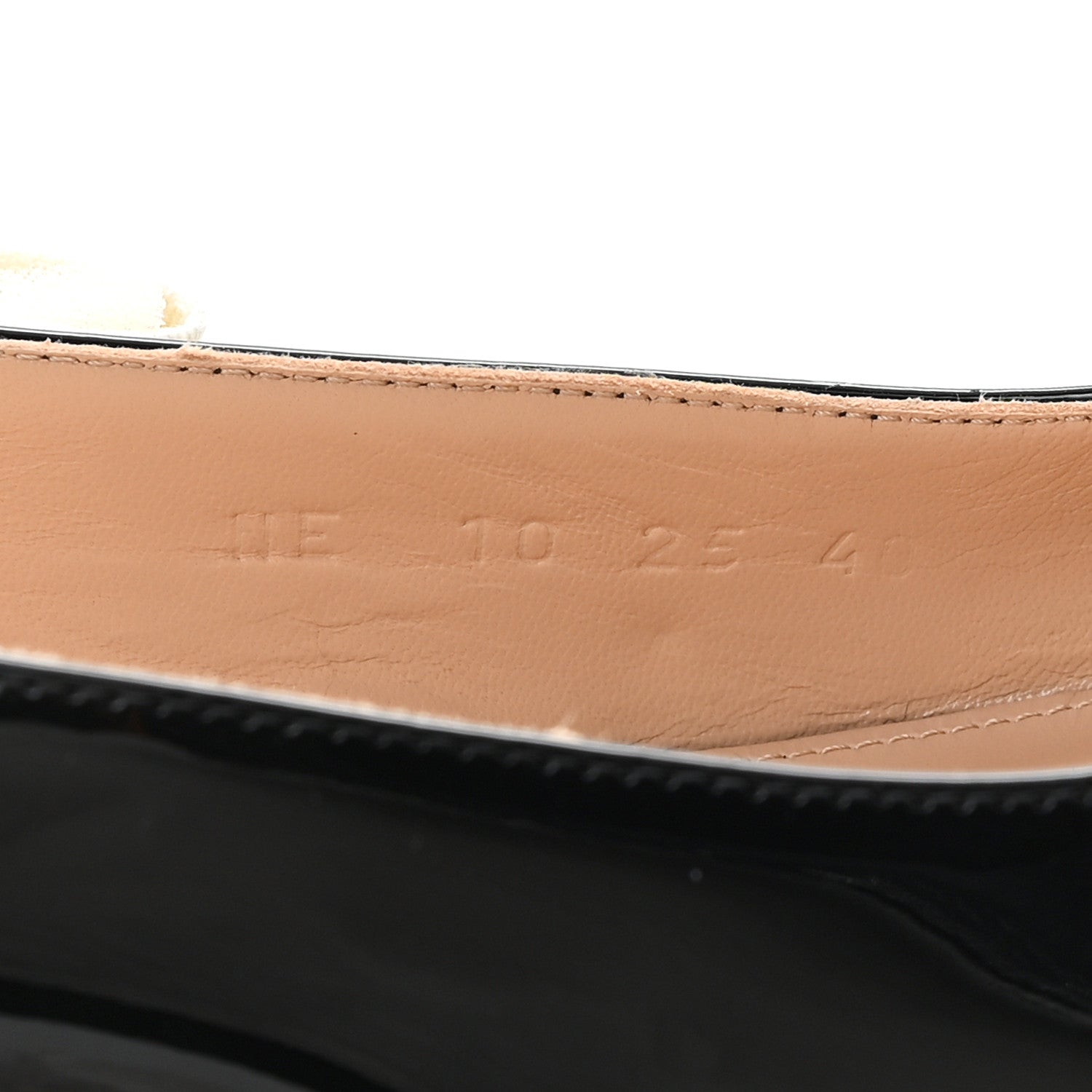 Christian Dior Patent J'Adior Ballet Flats 40 Black 9 of 9