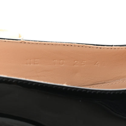 Christian Dior Patent J'Adior Ballet Flats 40 Black 9 of 9