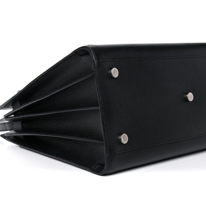 Saint Laurent Grained Calfskin Small Sac De Jour Black 6 of 15