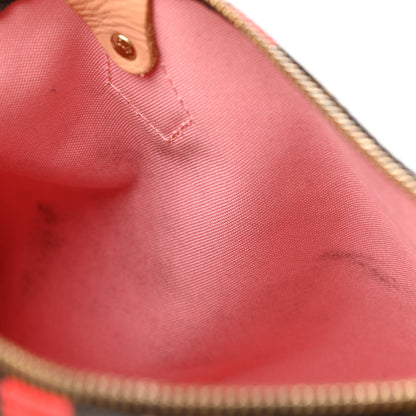 Louis Vuitton Monogram Jungle Dots Speedy 30 Sugar Pink Poppy 7 of 9